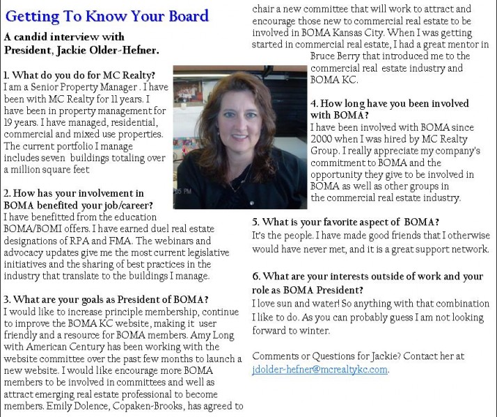 Getting to Know Interview